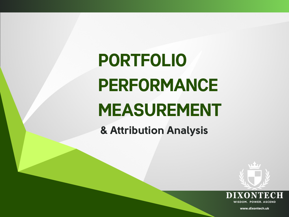Portfolio Performance Measurement & Attribution Analysis